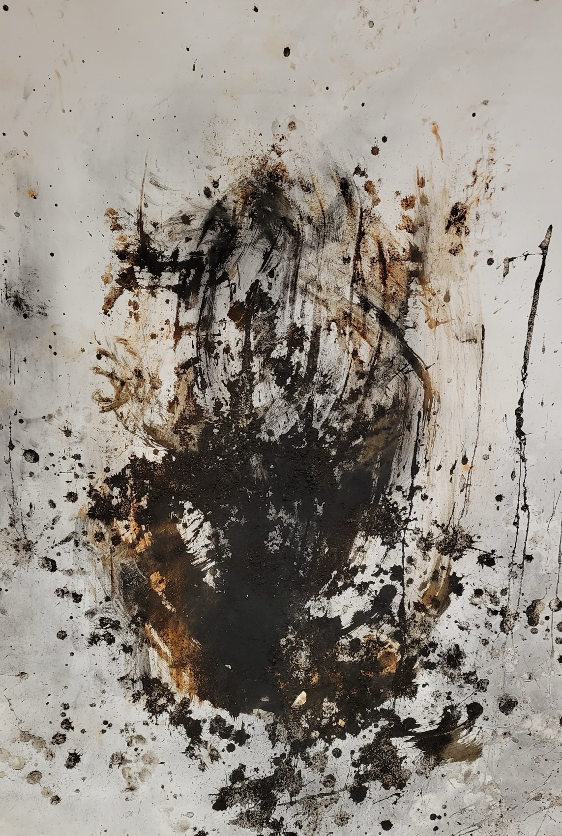 Performance drawing by Sarah Hughes, 2026